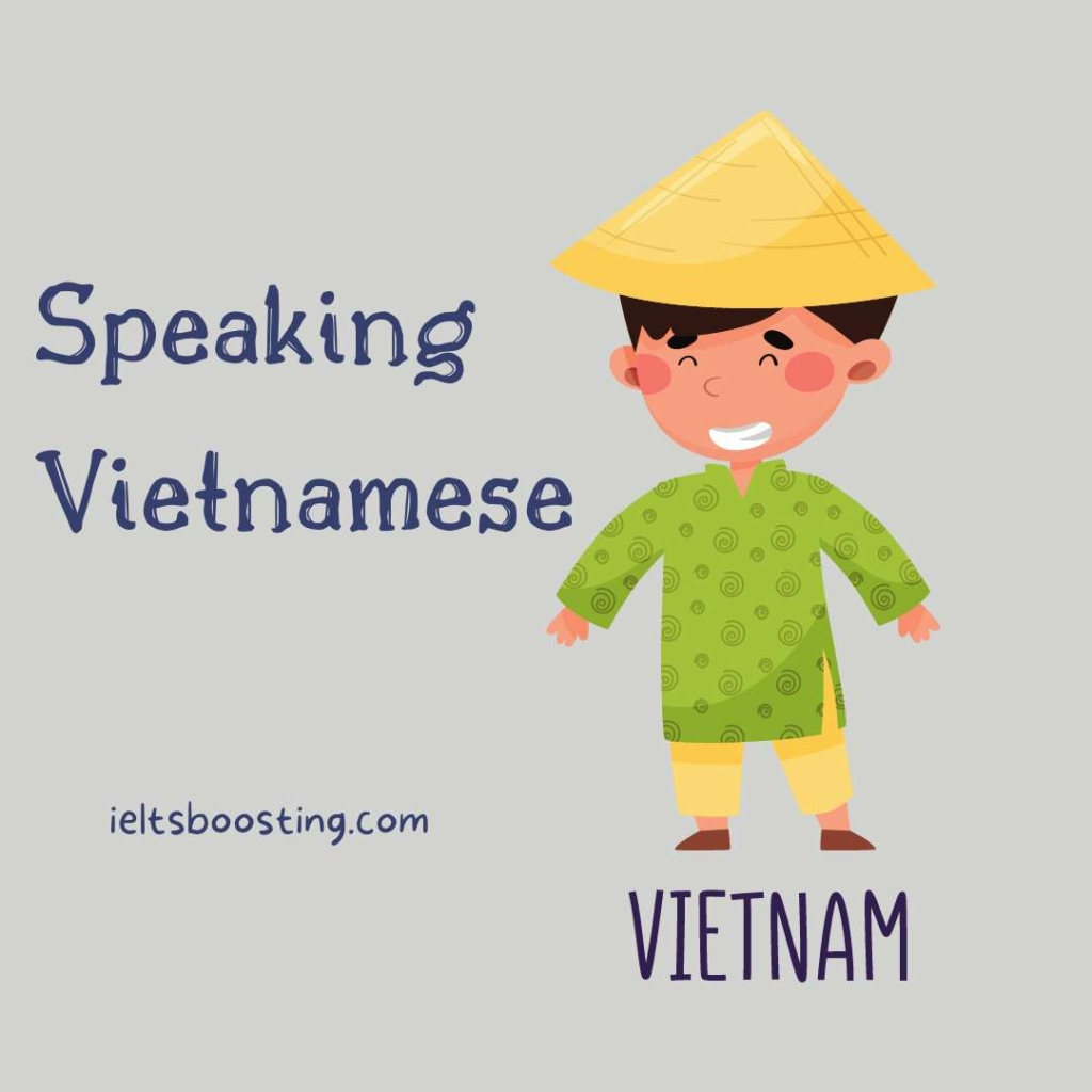 Describe a foreigner who speaks Vietnamese very well