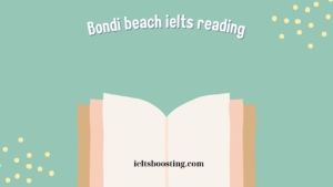 Bondi beach ielts reading